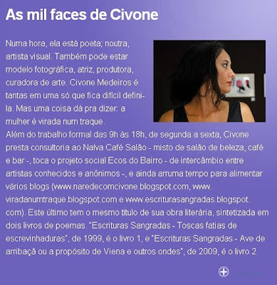 Clique aqui para ler o Perfil completo e se Soltar na Cidade!