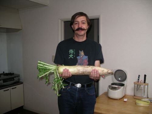 Big White Carrot