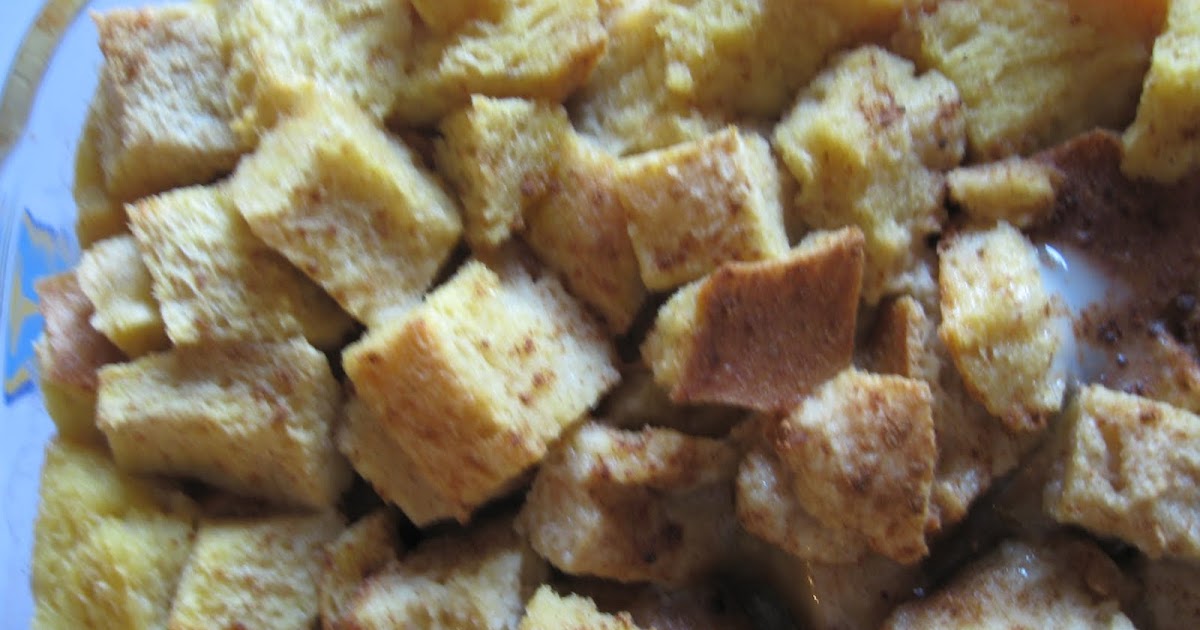 Home Joys Applesauce Bread Pudding