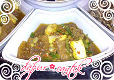 tahu tauco bareng krecek dapur cantik