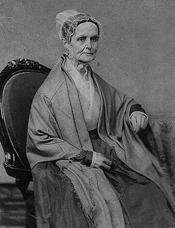 lucretia mott and elizabeth cady. I love that Mott was so