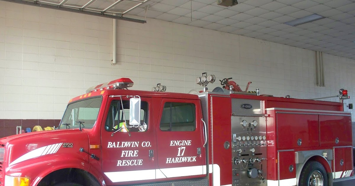 Fire Dept. Trucks GA. FL. AL. Rescue Station Firemen Volunteer