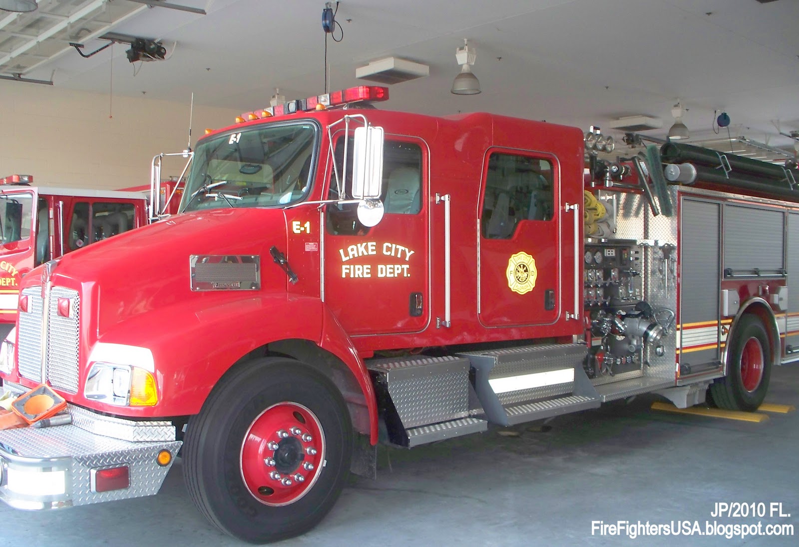 Engine E-1 Pumper Fire Truck