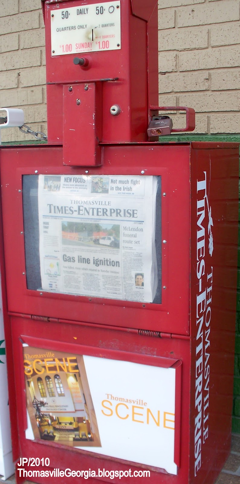 THOMASVILLE Thomas Restaurant Attorney Hospital Bank Hotel Fire