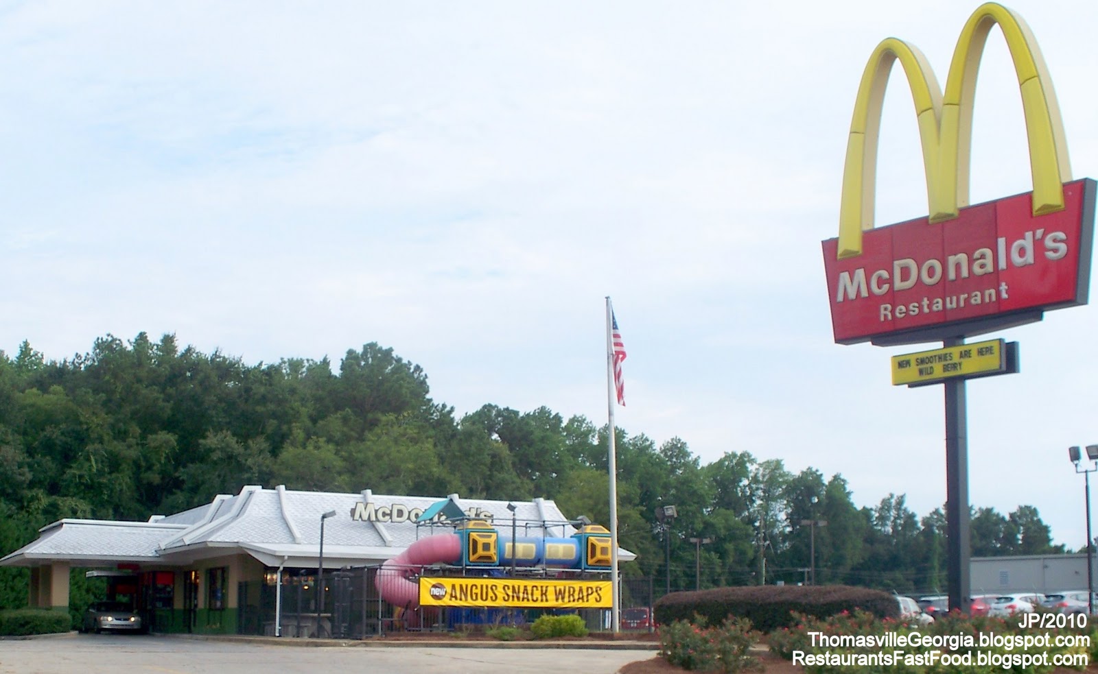 Restaurant Fast Food Menu McDonald's DQ BK Hamburger Pizza Mexican Taco BBQ Chicken Seafood