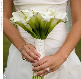 Bouquet de copos de leite