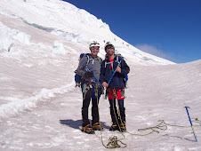 Descending from Mt Rainier Summit