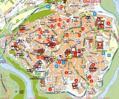 Barcelona Map Attractions