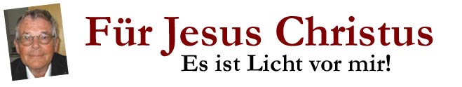 Für Jesus Christus