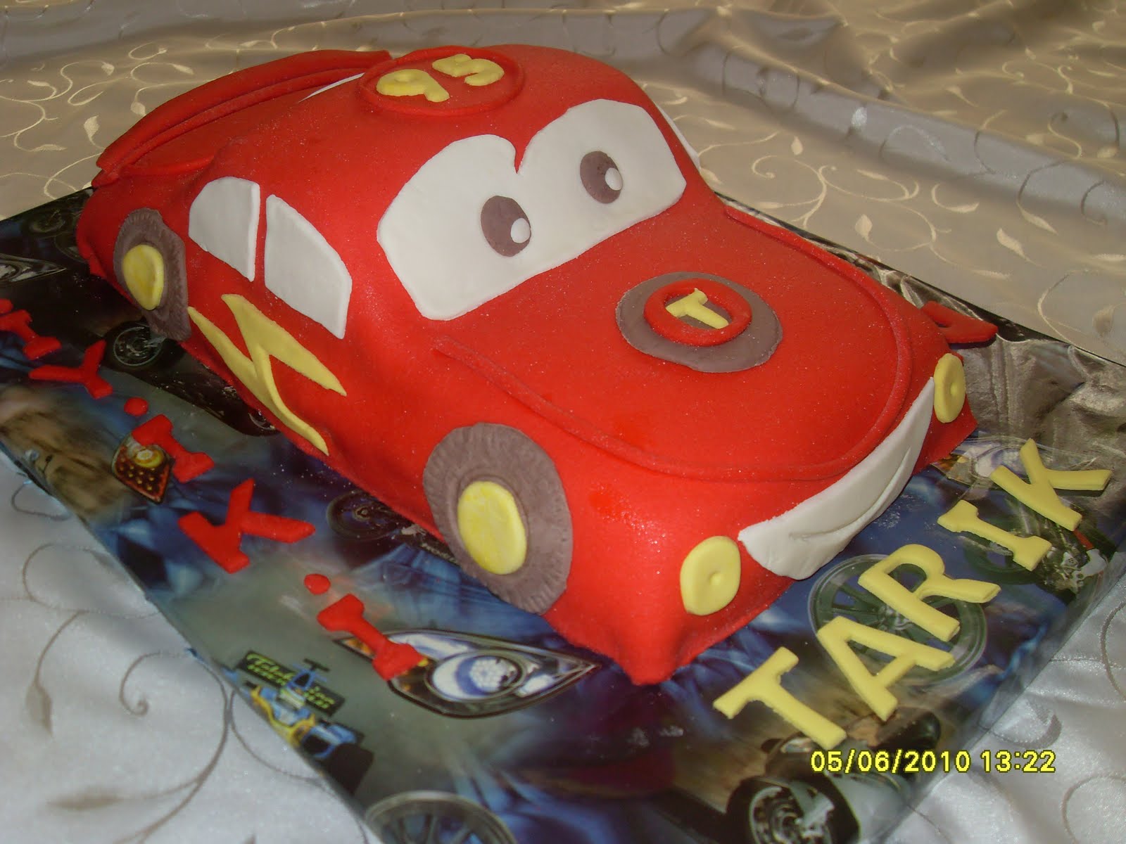 PASTA SEVGİM Şimşek Mcqueen Pastası