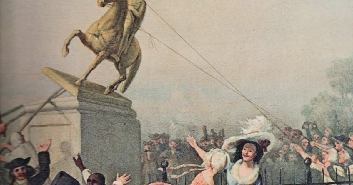 Uncle Sam's New York Tours The Day They Took King Statue down in Bowling Green NYC