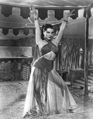 Little Debra Paget from, I think, a movie called Cleopatra's Daughter.