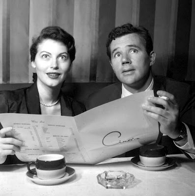 Ava Gardner and Howard Duff. Ava Gardner