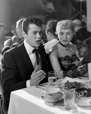 Janet Leigh and Buffalo China and some greaseball putz. Janet Leigh