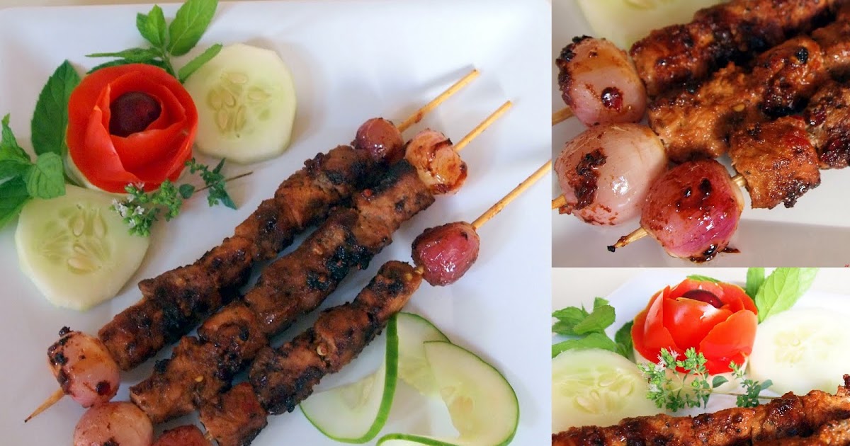 These are a few of my favourite things.... Skillet Beef Kabob