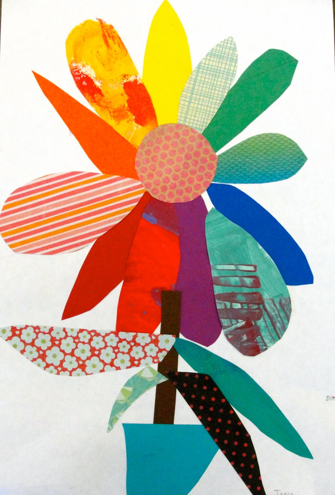 Colorwheel Bouquet Art Lesson | Deep Space Sparkle