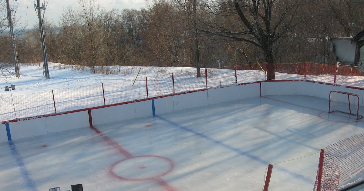 Chuck's World of Infinite MOJO Backyard Hockey Rinks
