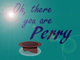 there you are Perry, turquoise