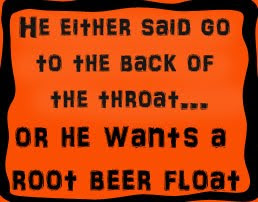 Root Beer Float, orange