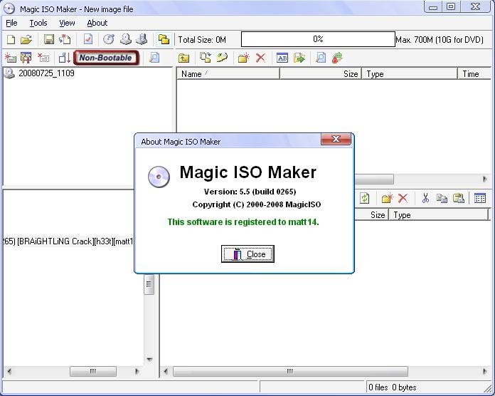 HACK MagicISO Maker V5.5 Build 265 [KRZR]