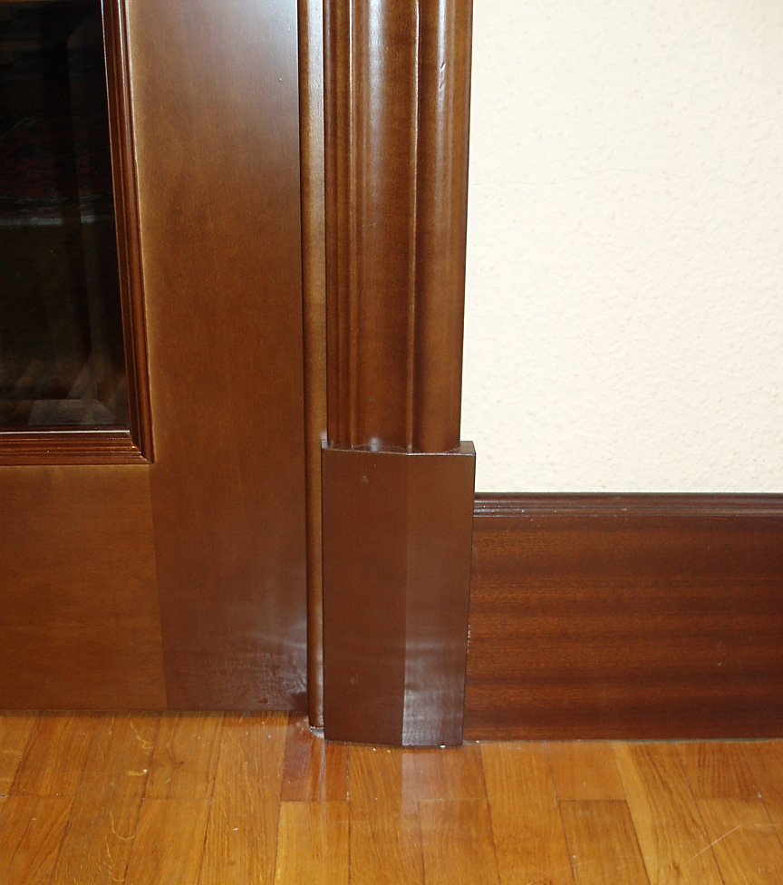 Puertas de habitación en madera de haya barnizadas Muebles Cansado