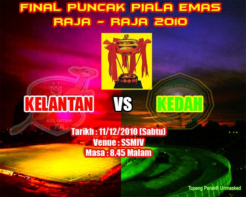 Kelantan Idam Juara Piala Emas Raja-Raja