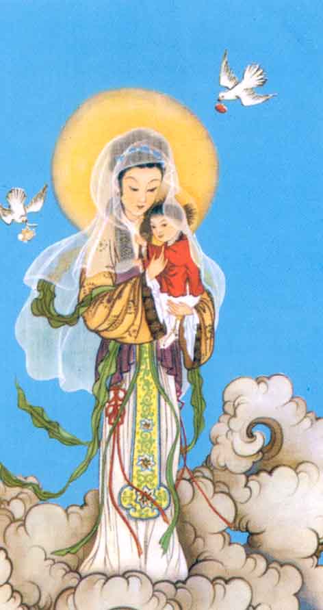 Our Lady of China dans immagini sacre Chinalady