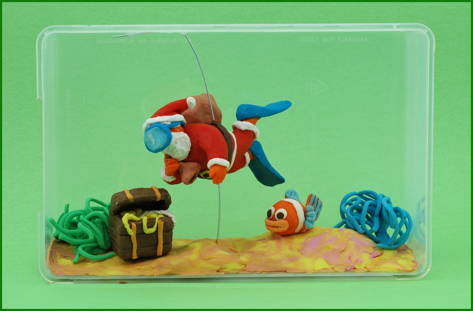 Este acuario lo realizamos para El laboratorio de los Manitas de la ...