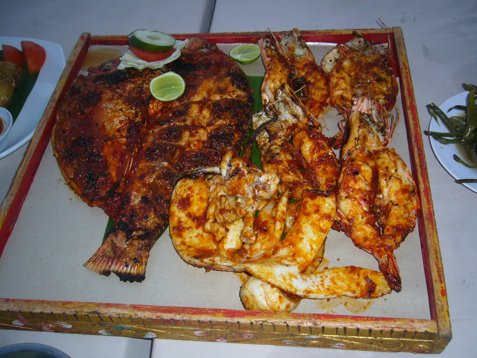 Sally Loh's Travelogue: Bali - Seafood Dinner at Jimbaran Beach