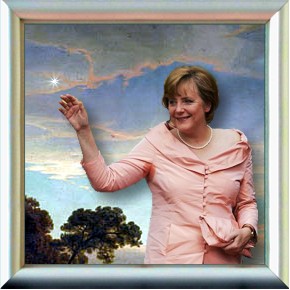 Bundeskanzlerin Angela Merkel 2005 in Bayreuth