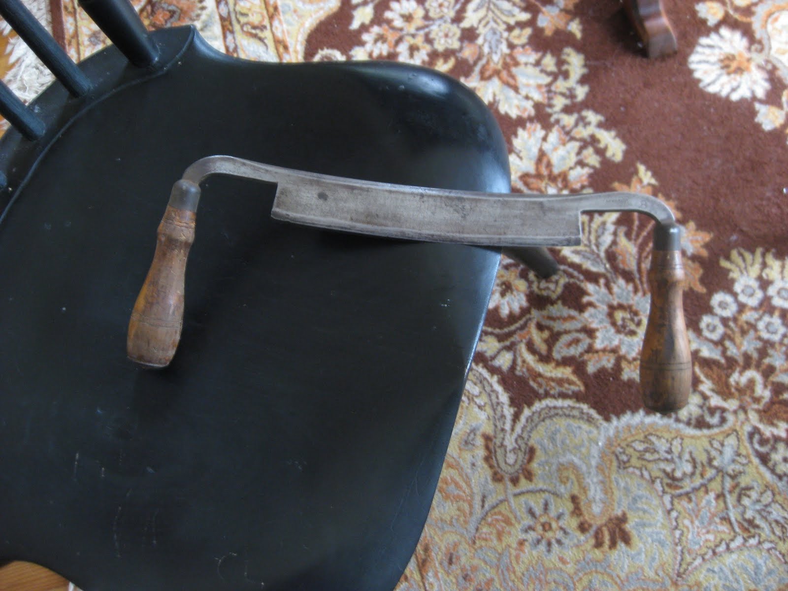 The Spoken Wood Pommel Knife