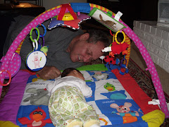 Grandpa Plaisance, Jean-Paul and Tummy-time.