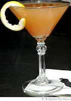 Drinks on Me: Ginger Martini (Alcoholic)