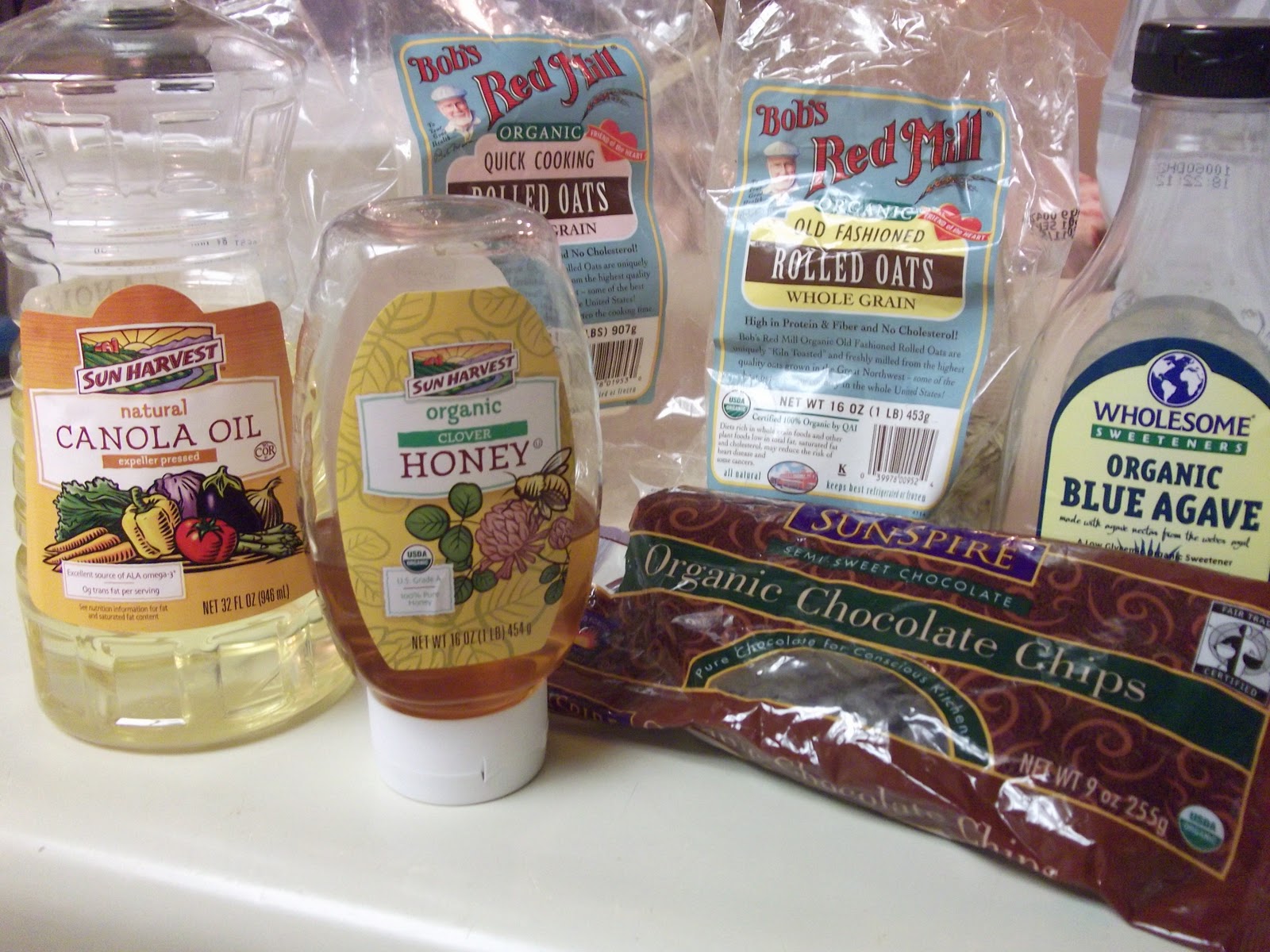 Little Gene Green Bean Homemade Chewy Chocolate Chip Granola Bars