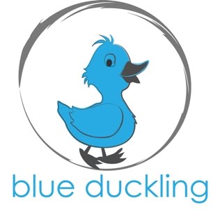 blue duckling