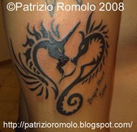 TATTOO DRAGON HEART