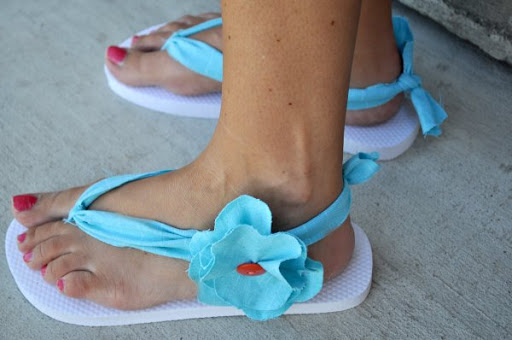 Diy Flip Flops The Girl Creative