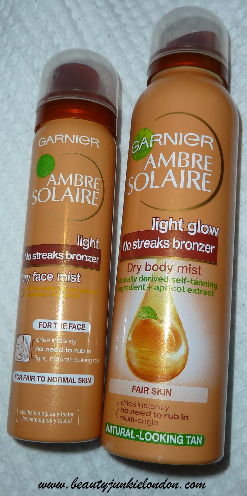 Garnier Ambre Solaire Dry Tanning Spray Review