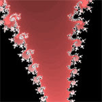 Mandelbrot zoom sequence, image 1