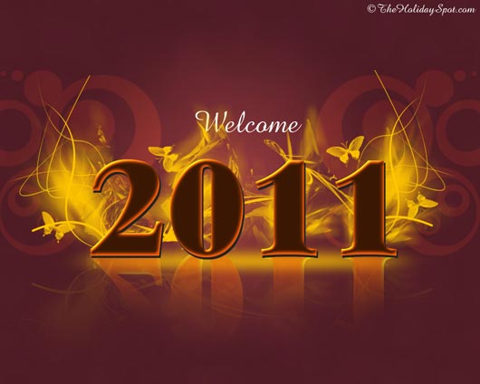 Happy New Year 2011. No celebration. No resolution. Just go with the flow