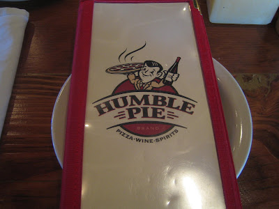 Humble Pie - menu cover Humble Pie - menu cover