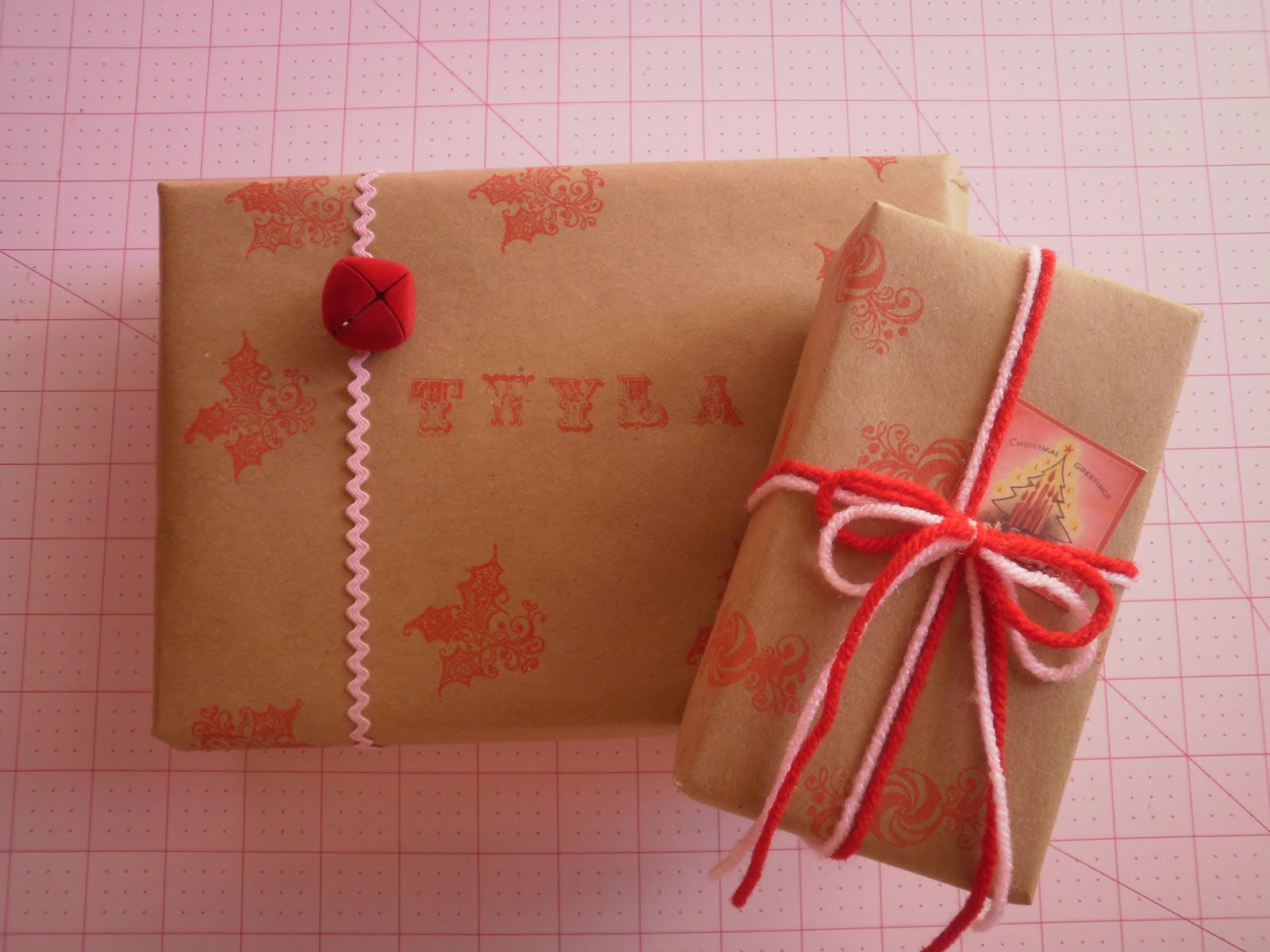 Two Crazy Crafters Brown Paper Packages