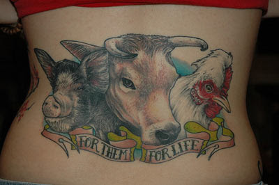 vegan tattoo