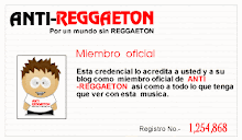 ANTI - REGGAETON