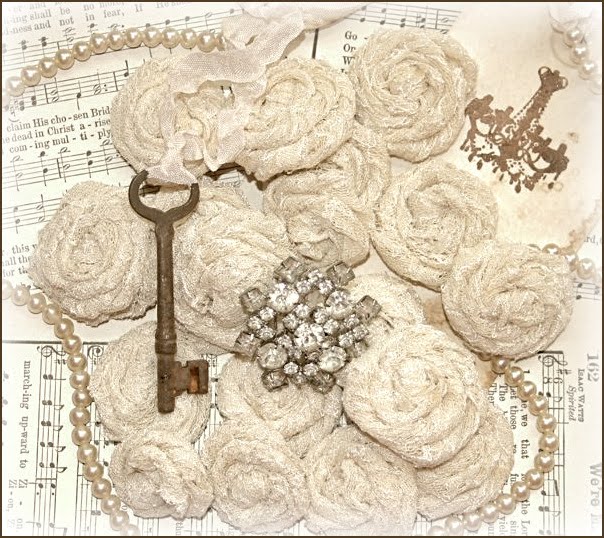 Vintage Lace Roses