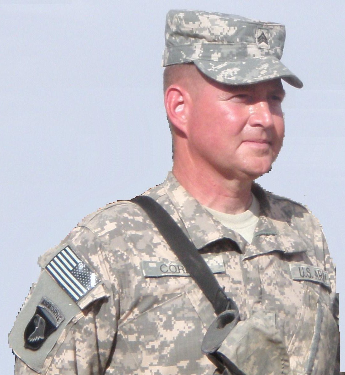 Corbinistan Patch On My Shoulder