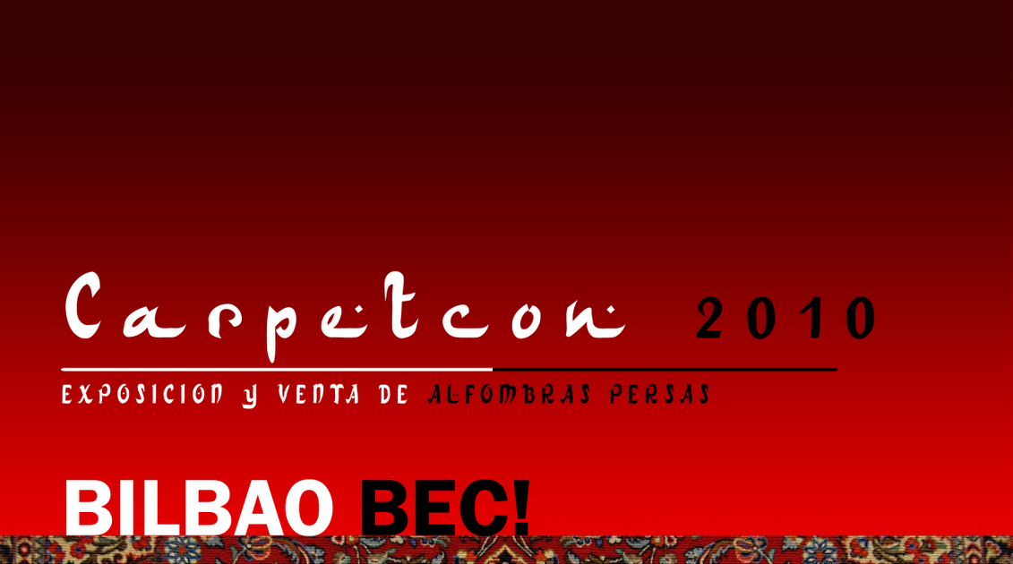 Sigmundroid: Exposicion y venta de alfombras en el BEC!