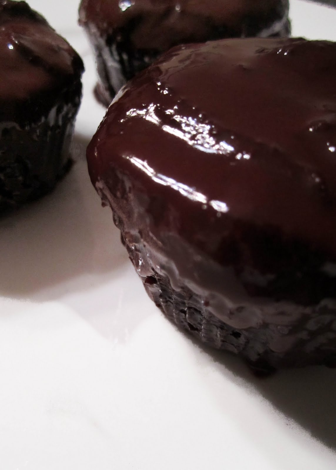 deliciously organized glutenfree brownie cupcakes with coconut ganache.