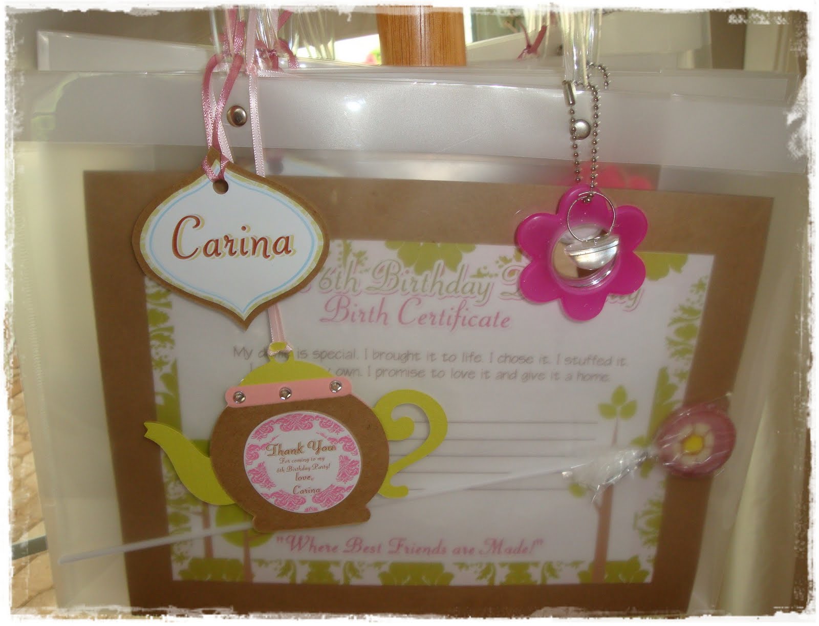 sweet bambinos: Real Party - Tea Party - party activities