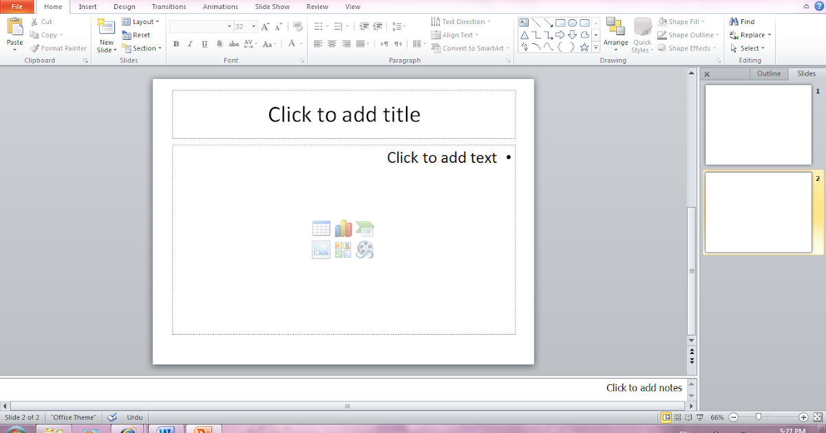 How to create a powerpoint presentation step by step picture
